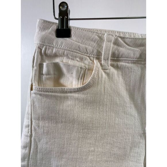 Pilcro and the Letterpress Anthropologie White Script Shorts Size 28 - Picture 6 of 14